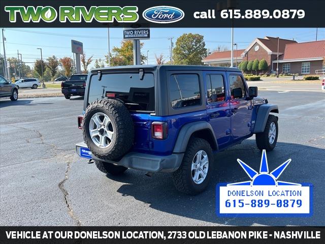 used 2019 Jeep Wrangler Unlimited car, priced at $18,935