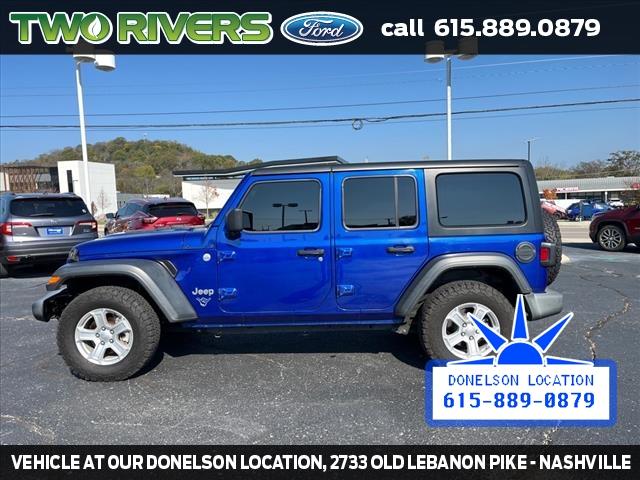 used 2019 Jeep Wrangler Unlimited car, priced at $18,935