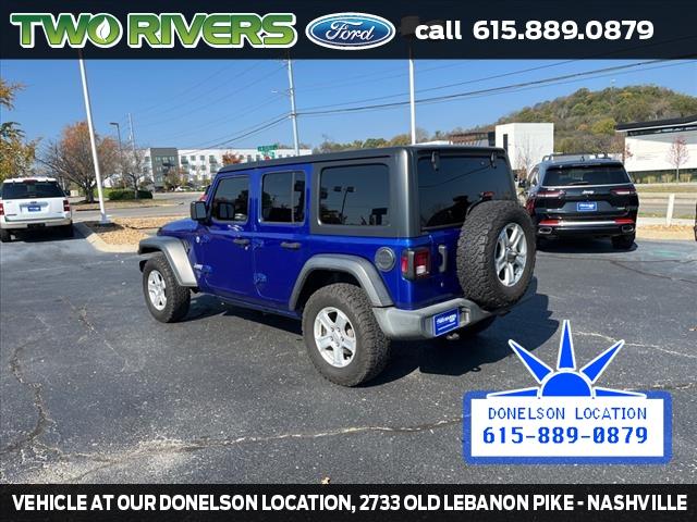 used 2019 Jeep Wrangler Unlimited car, priced at $18,935