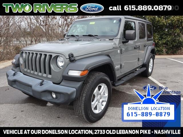 used 2020 Jeep Wrangler Unlimited car, priced at $27,835