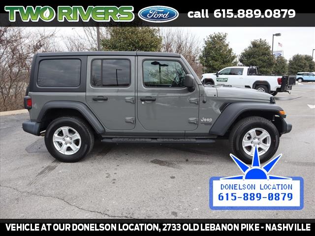 used 2020 Jeep Wrangler Unlimited car, priced at $27,835