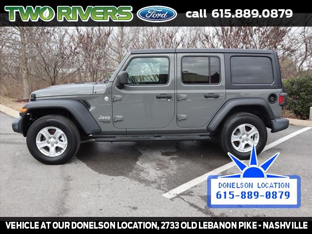 used 2020 Jeep Wrangler Unlimited car, priced at $27,835