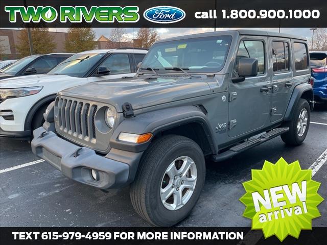 used 2020 Jeep Wrangler Unlimited car, priced at $29,788