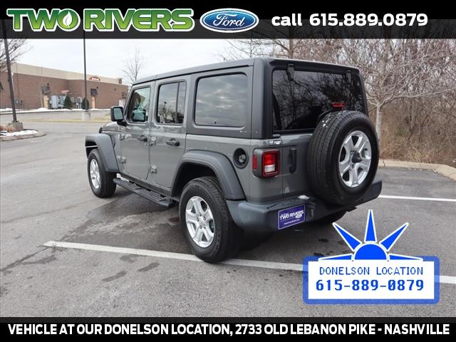 used 2020 Jeep Wrangler Unlimited car, priced at $27,835