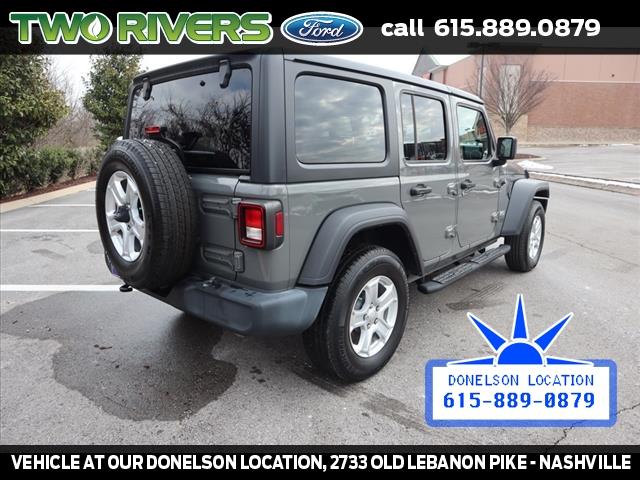 used 2020 Jeep Wrangler Unlimited car, priced at $27,835