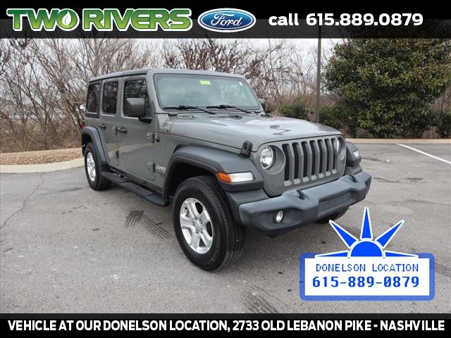 used 2020 Jeep Wrangler Unlimited car, priced at $27,835