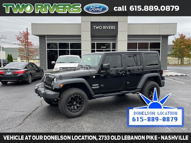 used 2017 Jeep Wrangler Unlimited car, priced at $27,245