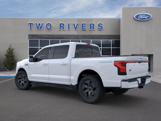 new 2025 Ford F-150 Lightning car, priced at $78,672