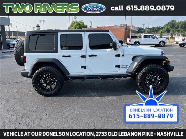 used 2019 Jeep Wrangler Unlimited car, priced at $27,731
