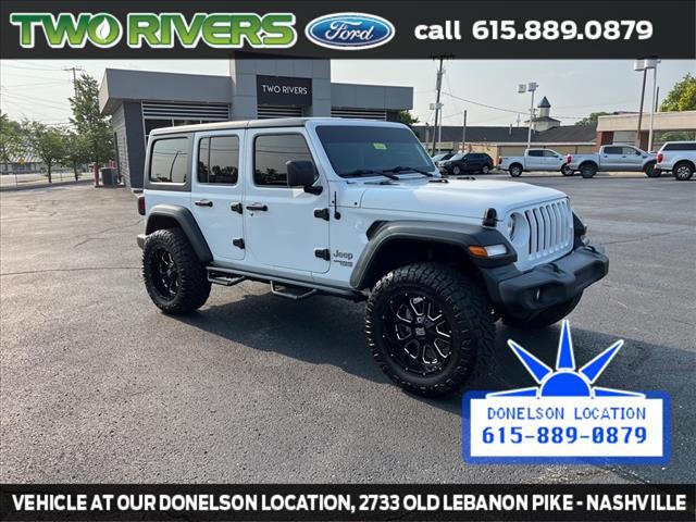 used 2019 Jeep Wrangler Unlimited car, priced at $27,731