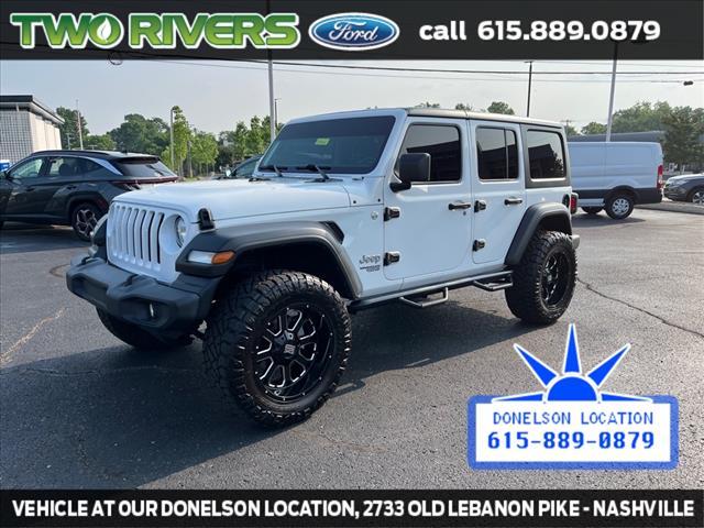 used 2019 Jeep Wrangler Unlimited car, priced at $27,731