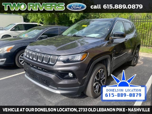 used 2022 Jeep Compass car, priced at $28,488