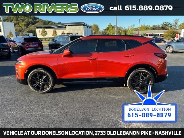 used 2021 Chevrolet Blazer car, priced at $31,945