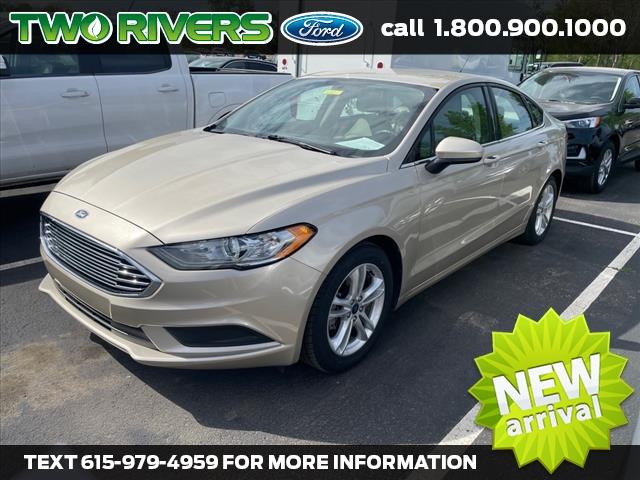 used 2018 Ford Fusion car, priced at $20,245