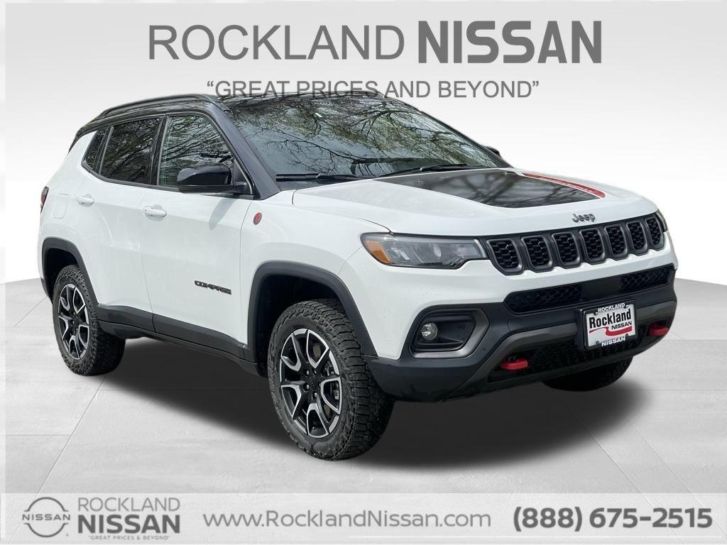 used 2024 Jeep Compass car, priced at $24,995