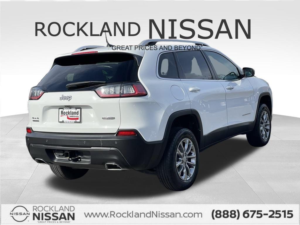 used 2021 Jeep Cherokee car, priced at $18,754