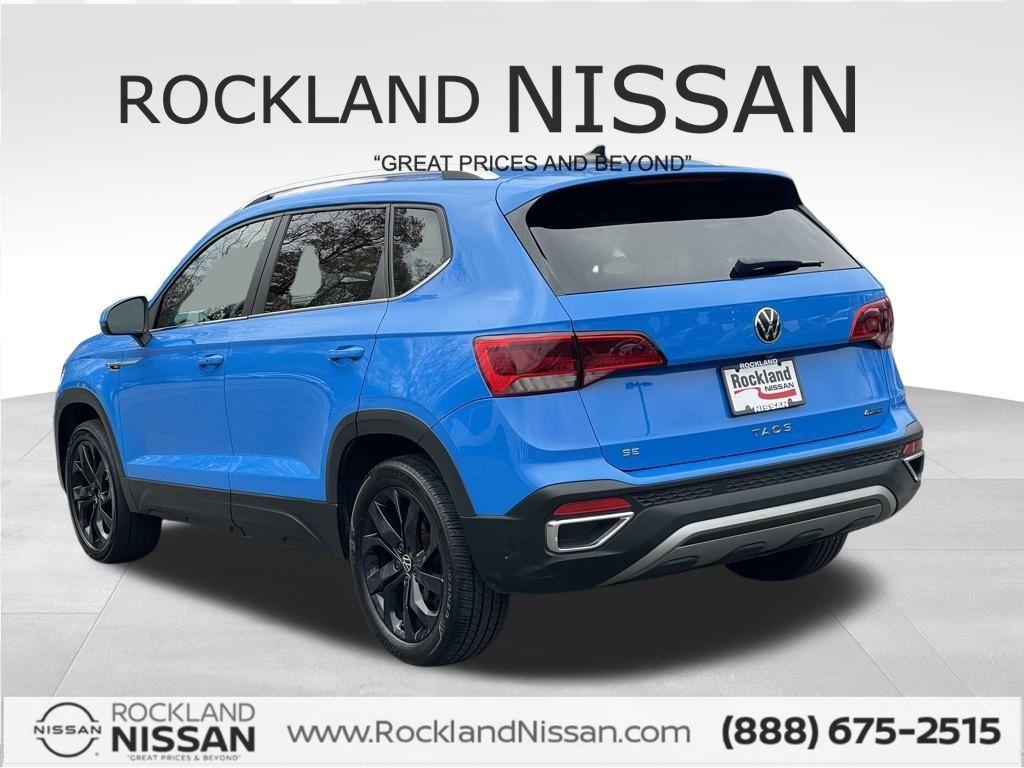 used 2022 Volkswagen Taos car, priced at $17,760