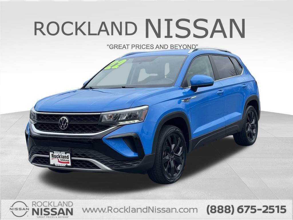 used 2022 Volkswagen Taos car, priced at $17,760