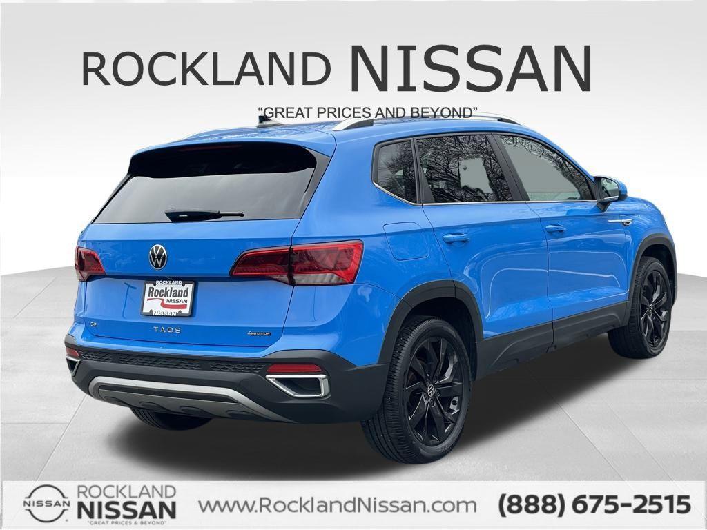 used 2022 Volkswagen Taos car, priced at $17,760