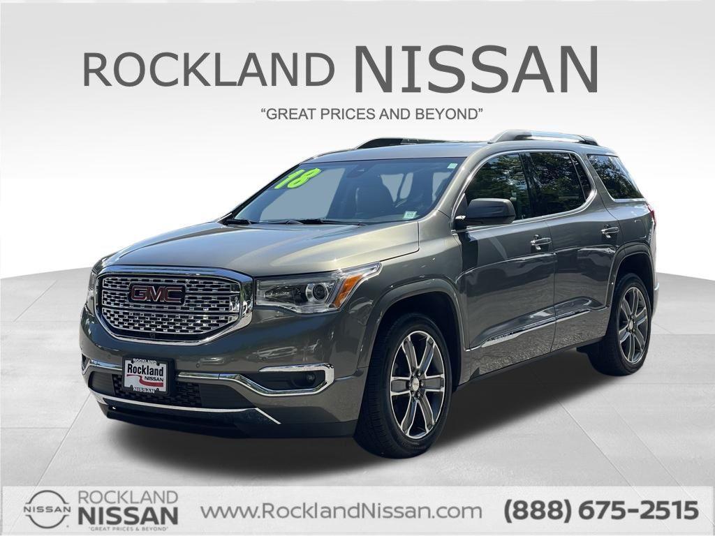 used 2018 GMC Acadia car, priced at $21,298