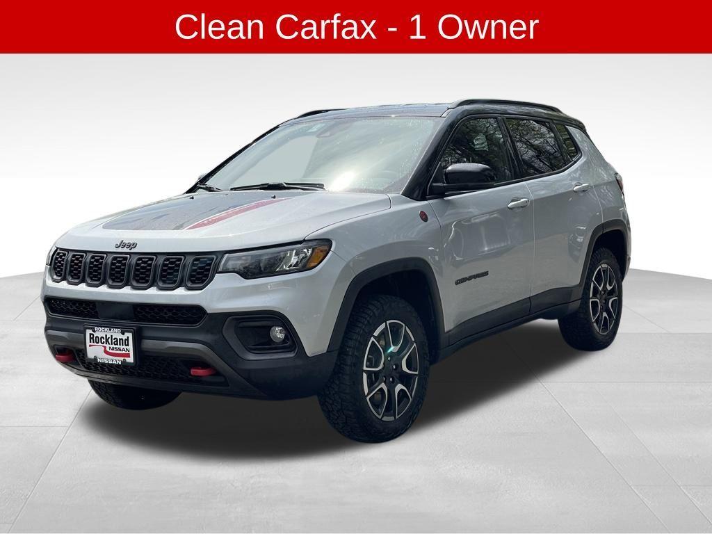 used 2024 Jeep Compass car, priced at $27,412
