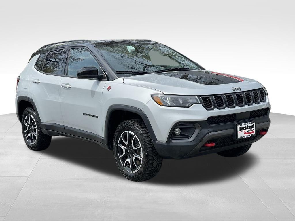 used 2024 Jeep Compass car, priced at $27,412