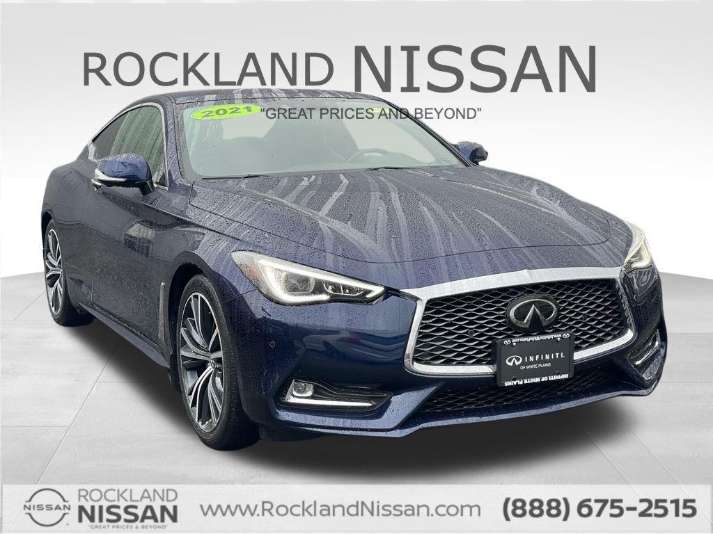 used 2021 INFINITI Q60 car, priced at $26,261