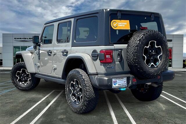 used 2022 Jeep Wrangler Unlimited 4xe car, priced at $38,490