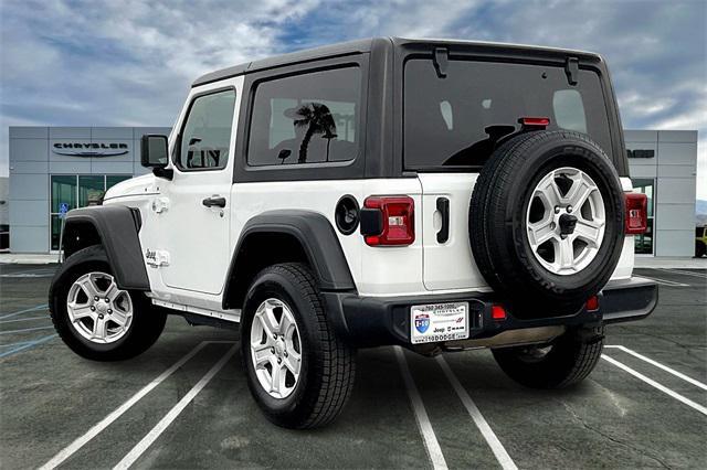 used 2021 Jeep Wrangler car, priced at $30,590