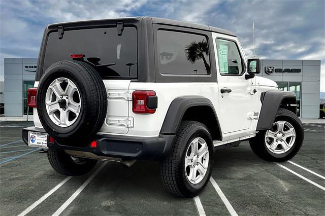 used 2021 Jeep Wrangler car, priced at $30,590