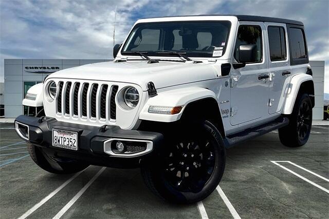 used 2021 Jeep Wrangler Unlimited 4xe car, priced at $33,490