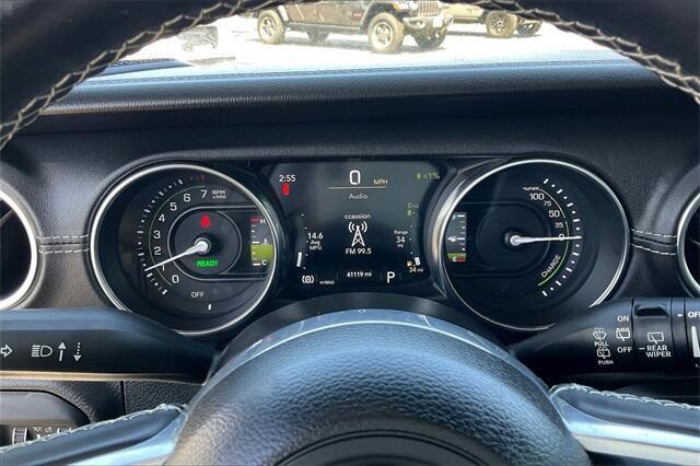 used 2021 Jeep Wrangler Unlimited 4xe car, priced at $33,490