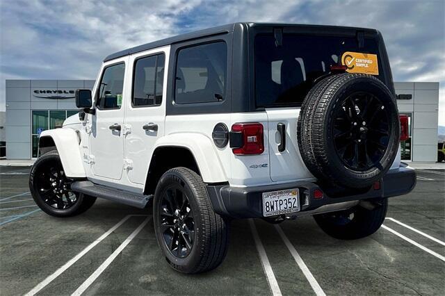 used 2021 Jeep Wrangler Unlimited 4xe car, priced at $33,490
