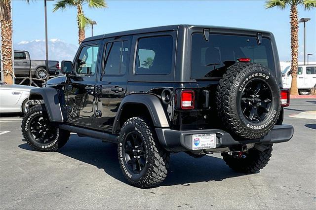 used 2021 Jeep Wrangler Unlimited car, priced at $32,490