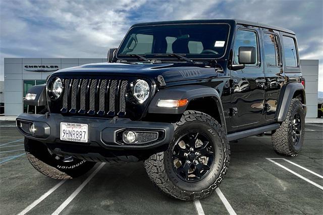 used 2021 Jeep Wrangler Unlimited car, priced at $32,490