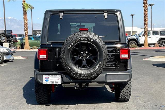 used 2021 Jeep Wrangler Unlimited car, priced at $32,490