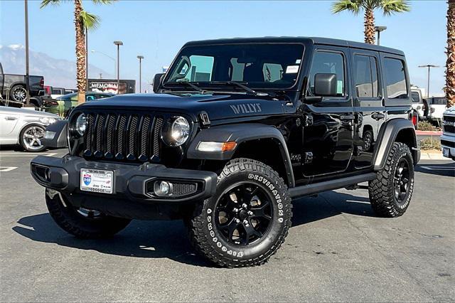 used 2021 Jeep Wrangler Unlimited car, priced at $32,490