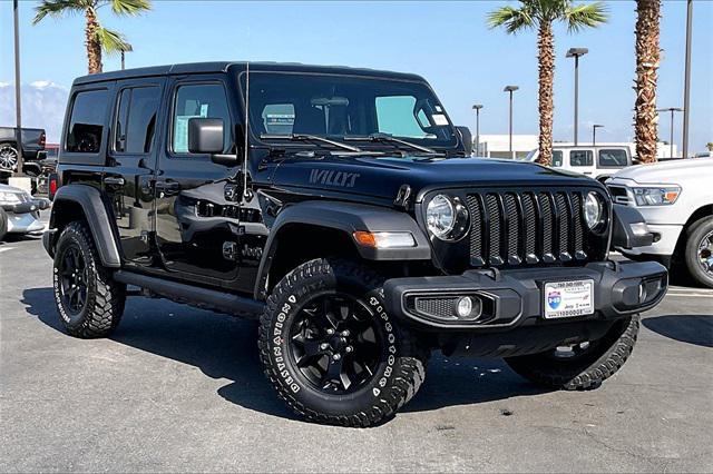 used 2021 Jeep Wrangler Unlimited car, priced at $32,490