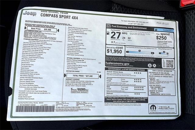 new 2025 Jeep Compass car