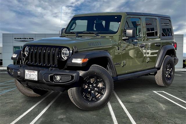 used 2021 Jeep Wrangler car, priced at $35,990