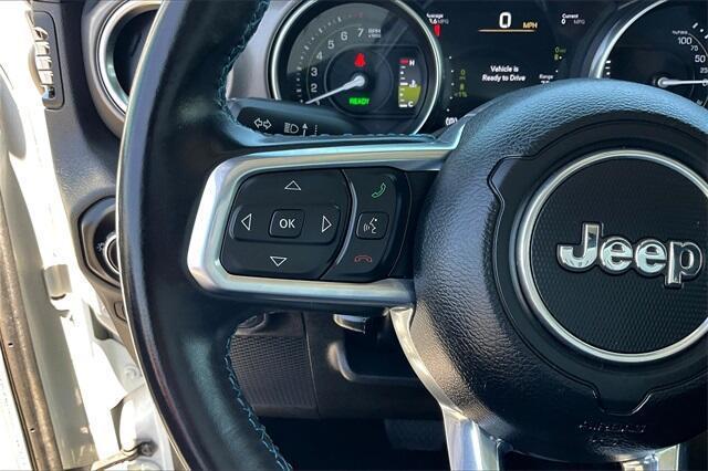 used 2022 Jeep Wrangler Unlimited 4xe car, priced at $38,990