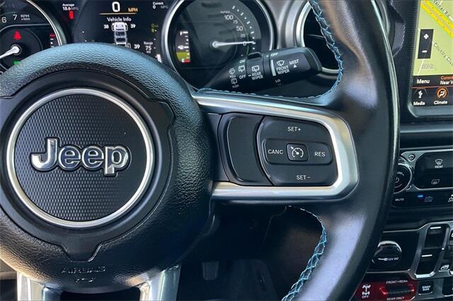 used 2022 Jeep Wrangler Unlimited 4xe car, priced at $38,990