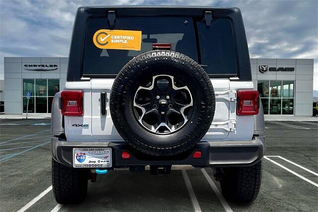 used 2022 Jeep Wrangler Unlimited 4xe car, priced at $38,990