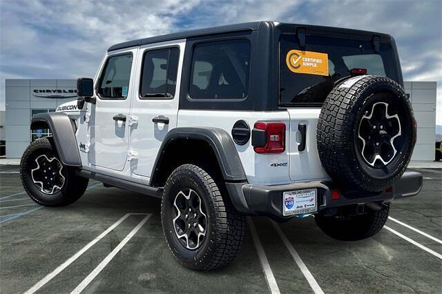 used 2022 Jeep Wrangler Unlimited 4xe car, priced at $38,990