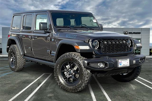 new 2025 Jeep Wrangler 4xe car