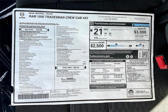 new 2025 Ram 1500 car