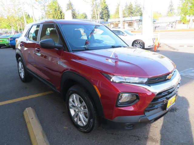 used 2021 Chevrolet TrailBlazer car, priced at $18,991