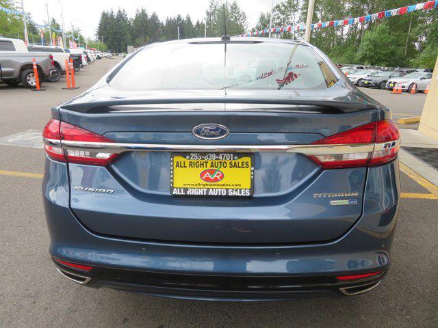 used 2018 Ford Fusion car, priced at $21,991