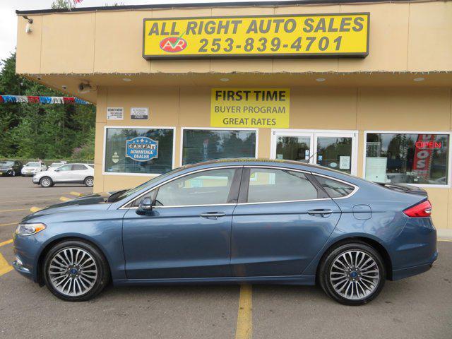 used 2018 Ford Fusion car, priced at $21,991