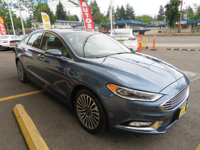 used 2018 Ford Fusion car, priced at $21,991